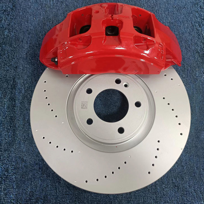 Poder de parada grande de Monoblock Mercedes Red Brake Calipers High de 6 pistões de Front Modified AMG