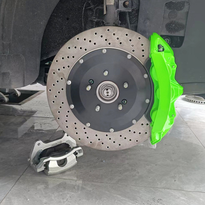 Pinça de freio monobloco Kia K5 6 pinças de pistão cor verde