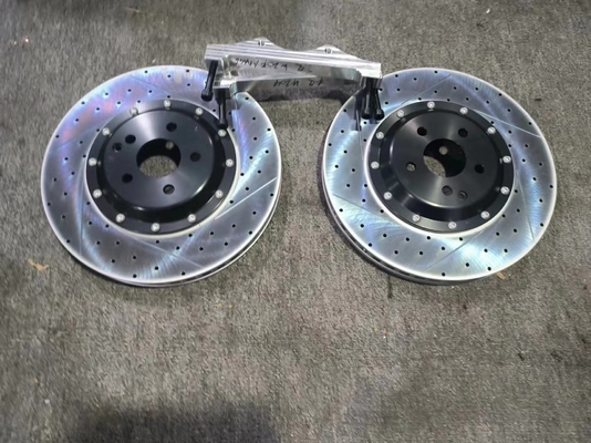 Rotor de freio de substituição de discos pretos de desempenho adequado para Mercedes Benz W204