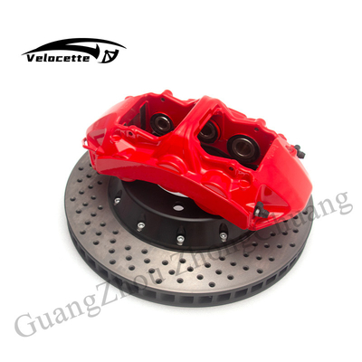 Refitando Alto Desempenho 6-Pot Bake Caliper Big Brake Kit GT6 Para rodas de 18-21 polegadas 350-405mm Dish BMW