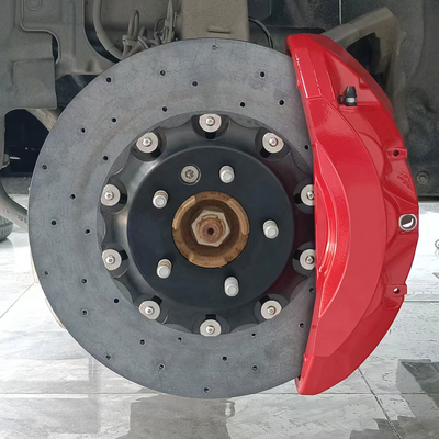 Compasso de calibre cerâmico do elevado desempenho do disco do freio do carbono no carro