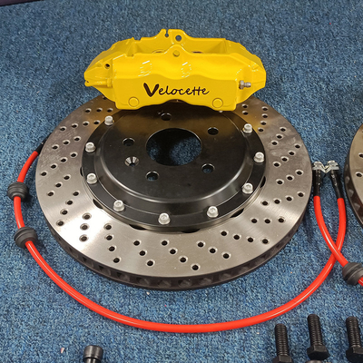 4 compasso de calibre traseiro 345mm semi metálicos automotivos do potenciômetro 18Z 355mm 370mm