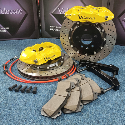 Compasso de calibre automotivo 345mm do potenciômetro da liga de alumínio GT4 4 355mm 370mm