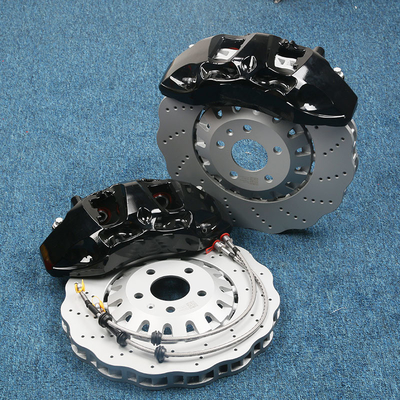 Flor da liga de alumínio S8 S6 Audi Brake Calipers Drilled Plum