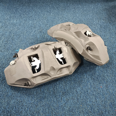 Compassos de calibre do freio do pistão de AK 8N 6 cabidos para discos de Audi Brake Calipers Upgrade 374mm