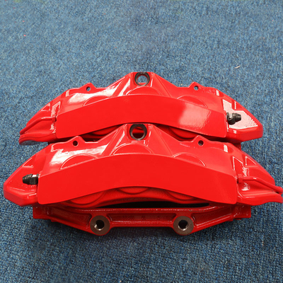 Ajuste automotivo do compasso de calibre do pistão vermelho de AMG 6 para Mercedes C63 W205 W212 Front Modified