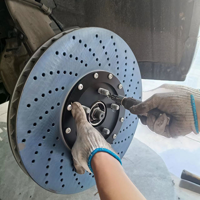 compassos de calibre traseiros de 420x36mm para agitação material alta do carbono dos freios do carro a anti