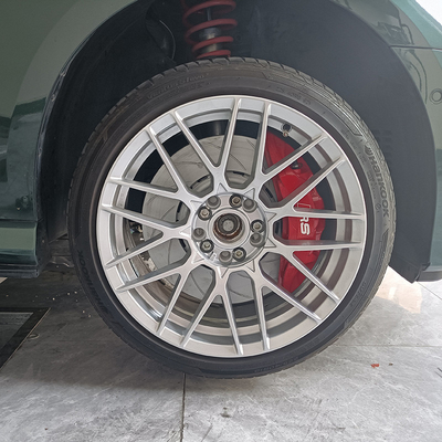 Kit de pinça de freio de carro Audi A5 Upgrade 6 Big Pot cor vermelha monobloco calper