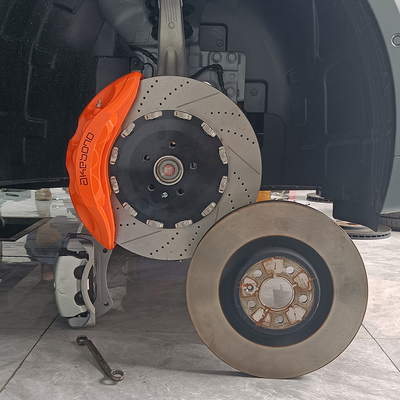 6 pinças de freio monobloco de aro de 19 polegadas aptas para Toyota Avalon modificado