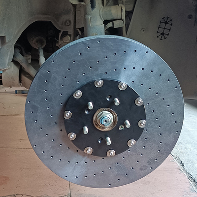 Modificação do carro 10 pinças de freio de pistão discos de cerâmica de carbono para Honda UR-V
