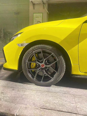 Compasso de calibre amarelo do freio do ODM do OEM cabido para as rodas da polegada de Toyota Camry R18
