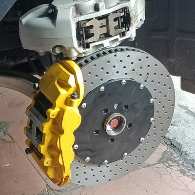 Compassos de calibre do freio do carro de Front Side Six Pistons Painted cabidos para Lexus 570