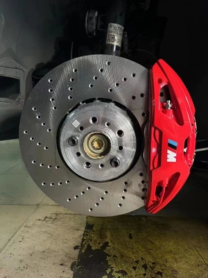Discos de freio automotivo tamanho 348 374 395MM adequados para BMW Série 3 G12 G38