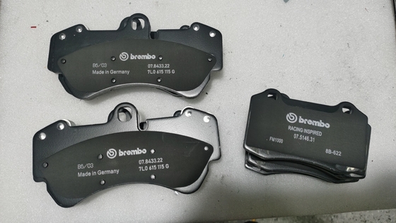 Adequado para pastilhas de freio de reposição Brembo F40 F50 17Z pastilhas de freio dianteiras