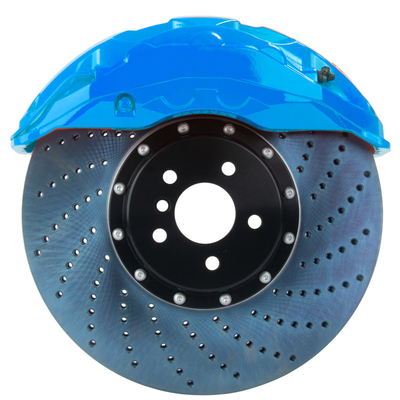 10 Potes Calibre de freio Discos de aço de alto carbono Monobloco Peso leve modificado para BMW X5