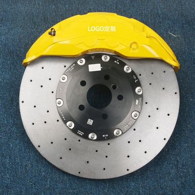 10 Potes Calibre de freio Discos de aço de alto carbono Monobloco Peso leve modificado para BMW X5