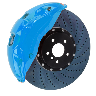 10 Potes Calibre de freio Discos de aço de alto carbono Monobloco Peso leve modificado para BMW X5