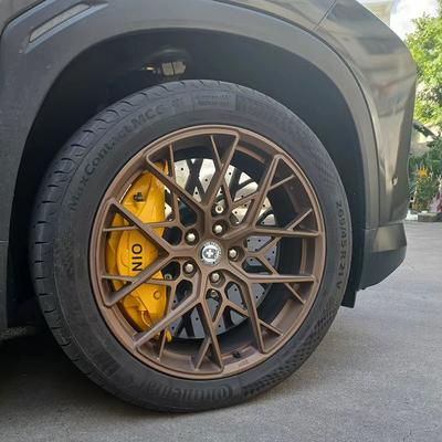 Excelente resistência ao pó 10 Potes Calibre de freio para Audi Q7 com rotores personalizados