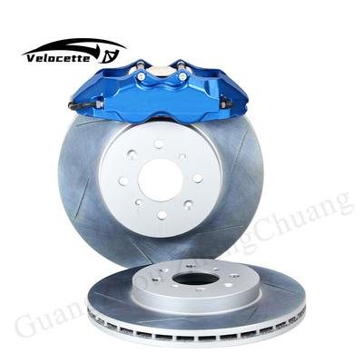 Para Audi Q5 Q6 Q7 Kit de pinça de freio SPOON 4-Pot em rodas de 15-16 polegadas 285-300mm pinça de freio automática