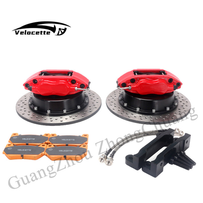 Big Brake Caliper kit 7600 4-Pot Piston Bake Caliper para rodas de 15-16 polegadas 285-300mm para BMW X1 X3 X5