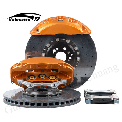 Venda a quente Kit de calibre de freio de corrida G63 Sistema de freio Disco de cerâmica de carbono Para Honda
