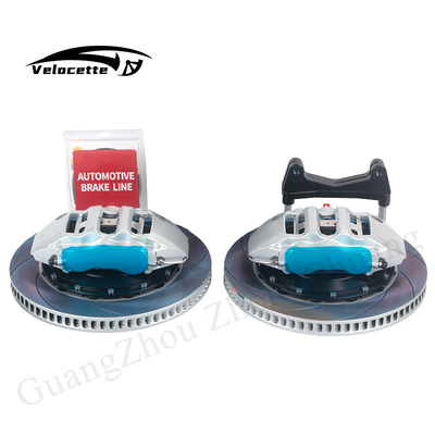 Sistema de travagem de corrida Kit de travagem grande CAR97 6 pistão Calibre automático para Kia