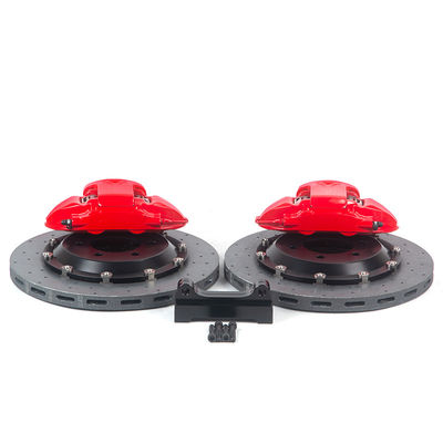 9N Vermelho 380-400mm Disco de travagem Peças e peças de reposição de automóveis 19-20 polegadas 6 pistões pinça de travagem Roda traseira