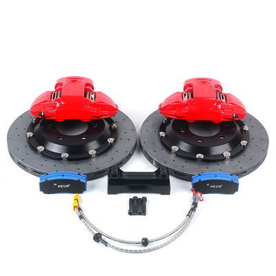 9N Vermelho 380-400mm Disco de travagem Peças e peças de reposição de automóveis 19-20 polegadas 6 pistões pinça de travagem Roda traseira
