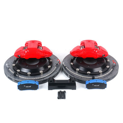 9N Vermelho 380-400mm Disco de travagem Peças e peças de reposição de automóveis 19-20 polegadas 6 pistões pinça de travagem Roda traseira