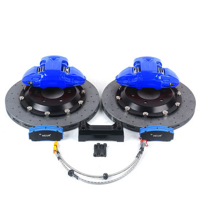 9N Azul Cores 380-400 mm Disco de travagem Peças e peças de reposição de automóveis 19-20 polegadas 6 pistões pinça de travagem Roda traseira