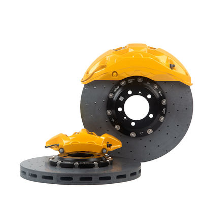 Kit de pinças de freio grandes para carro de alto desempenho 10N com rotor de peça única Cayenne de 415 mm para Audi, Benz, Maserati, Toyota