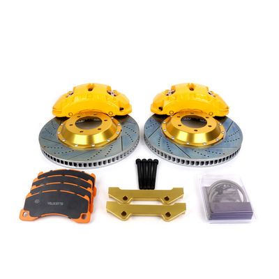 Pinças de freio para carro de alta qualidade, adequadas para Brembo 19Z, kits de pinças de freio para carro de cor amarela para Honda